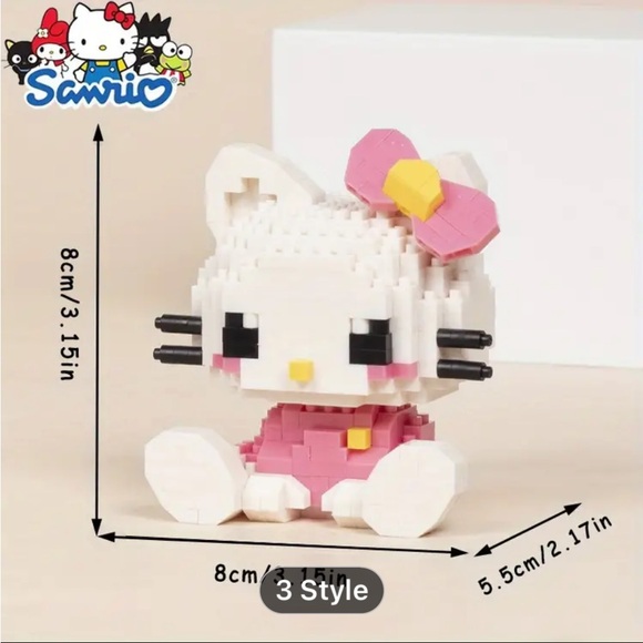 Hello Kitty, building black set - Picture 1 of 3